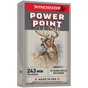 Winchester 243 Win 100 GR Power Point Ammo