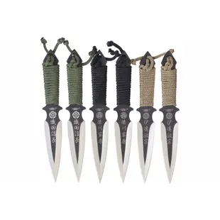 Throwing Knives Cord Wrapped (6 Set)
