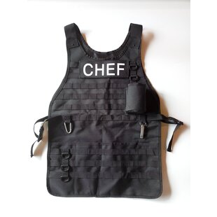 Tactical Apron with Carabiner and Bottle Opener