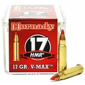 Hornady 17 HMR 17GR V-Max Ammo