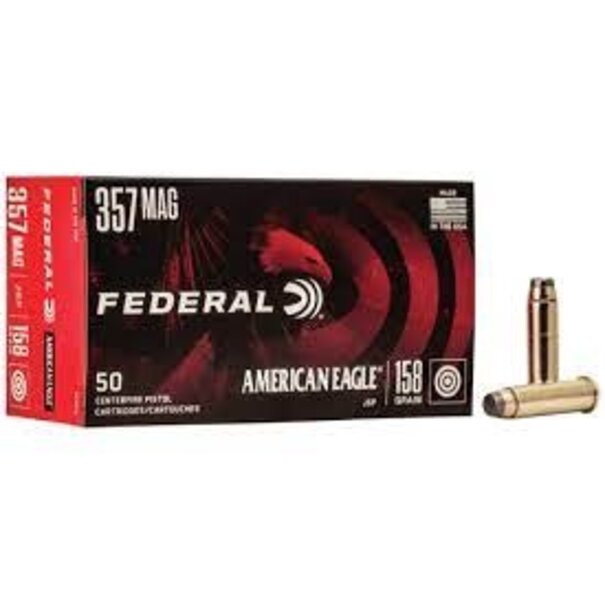 Federal Federal 357 MAG 158GR JSP American Eagle Ammo
