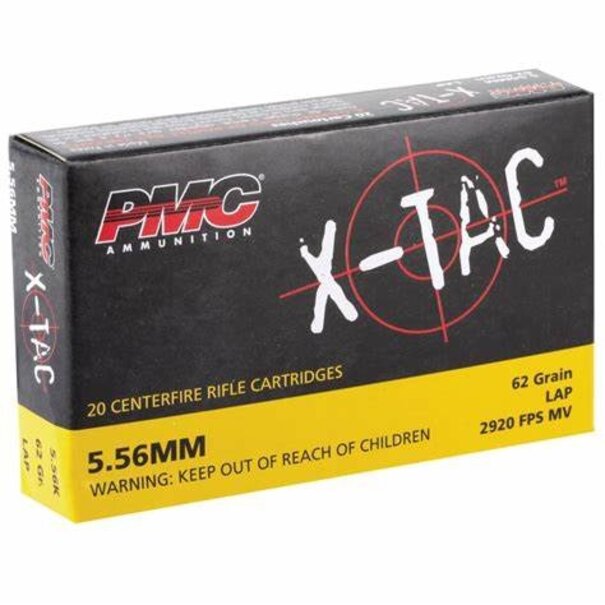 PMC 5.56x45mm 62 GR Green Tip Ammo