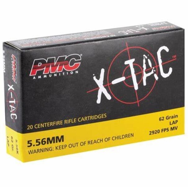 PMC PMC 5.56x45mm 62 GR Green Tip Ammo