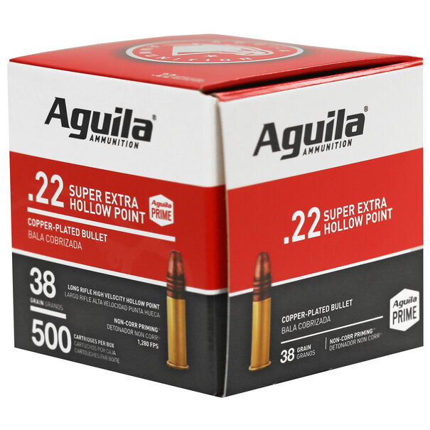 Aguila Aguila 22 LR 38 GR Hollow Point 500 PK