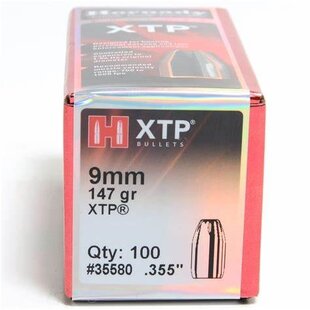 Hornady 9mm 147 GR XTP Bullets
