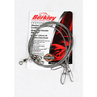 Berkley Steelon Wire Wound 6" 30lb Lok Snaps