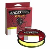 Spiderwire 15lb 124yd Stealth Braid yellow wire