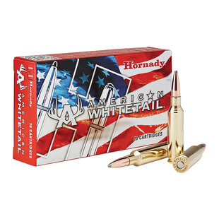 Hornady American Whitetail 6.5 Creedmoor 129gr Interlock Ammo