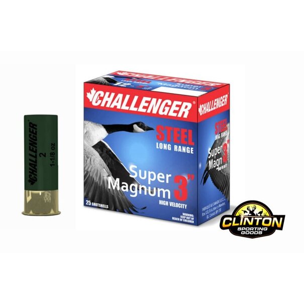Challenger Challenger Steel Long Range 12 GA 3" BB