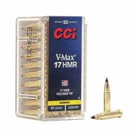 CCI Varmint 17 HMR V-Max 17 gr
