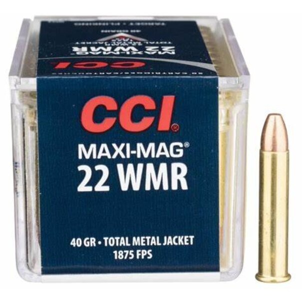 CCI CCI Maxi Mag 22 WMR 40 gr JHP