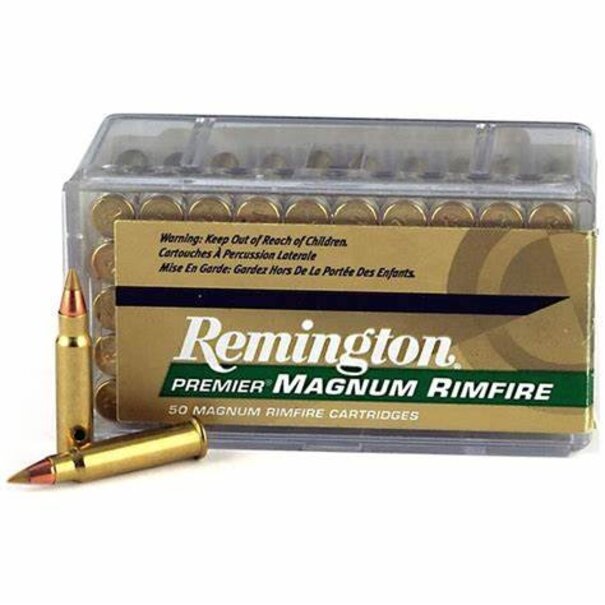 Remington Remington Premium Rimfire 17 HMR 17 GR Accutip-V BT