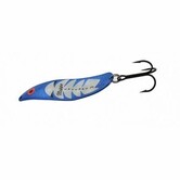 Mepps Syclops UV 1oz #3 White and Blue