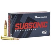 Hornady Subsonic 7.62x39 255 GR Sub-X