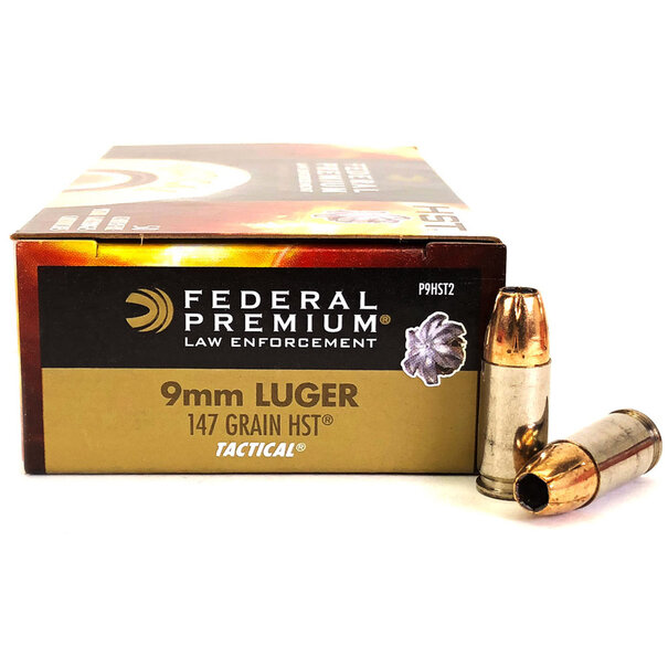 Federal Federal 9mm Luger Tactical HST 147 GR 50ct