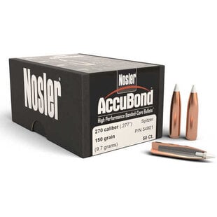 Nosler Accubond 270 150 GR spitzer 50 ct