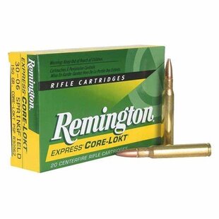 Remington 257 roberts 117 GR Core-Lokt SP