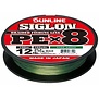 Sunline Siglon Braided PEx8 12 LB 165 yard Dark Green