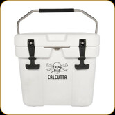 Calcutta Renegade 11L White Cooler + LED Light
