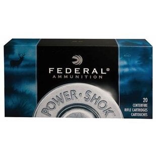 Federal Power-Shok 7mm Rem 150 GR JSP