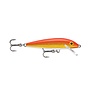 Rapala Floating Jointed Minnow 3.5" Gold Flourescent Red