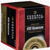Federal Premium Personal Defense 410 GA Handgun 3" 000