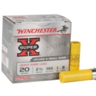 Winchester Super X 20 GA 2 3/4 #8