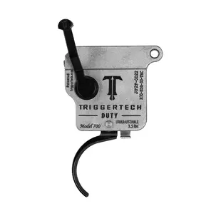 Trigger Tech Rem 700 Duty Right Black Curved w/ Bolt Release