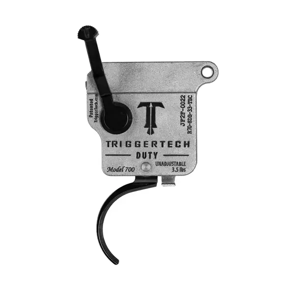 Trigger Tech Trigger Tech Rem 700 Duty Right Black Curved w/ Bolt Release