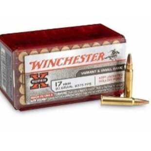Winchester SuperX 17 HMR 20 GR JHP