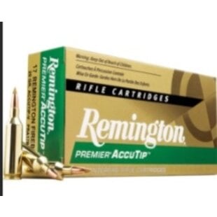 Remington Premier Accutip 17 Rem Fireball 20 GR