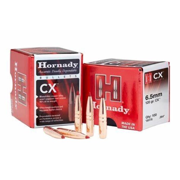 Hornady Hornady 6.5mm 130 GR CX Bullets