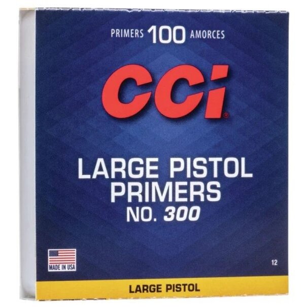 CCI CCI Large Pistol Primers No. 300