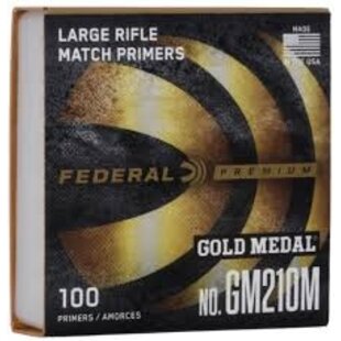 Federal Gold Medal Large Rifle Match Primer GM210M