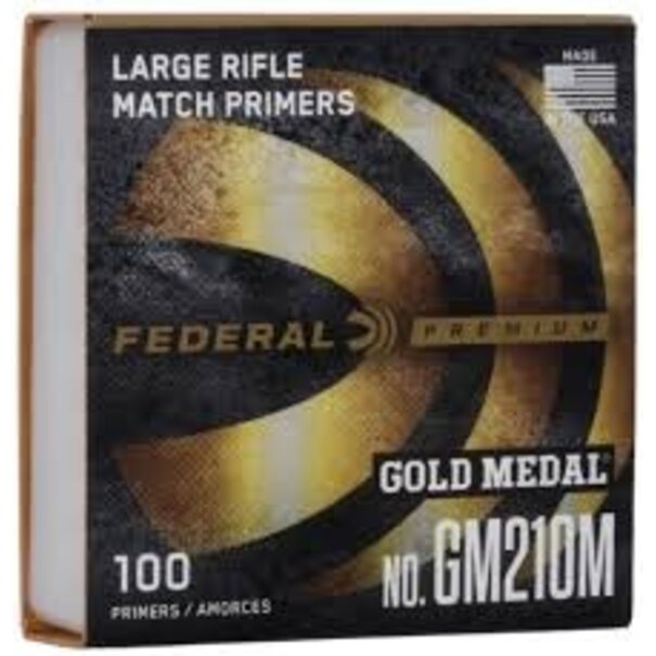 Federal Federal Gold Medal Large Rifle Match Primer GM210M