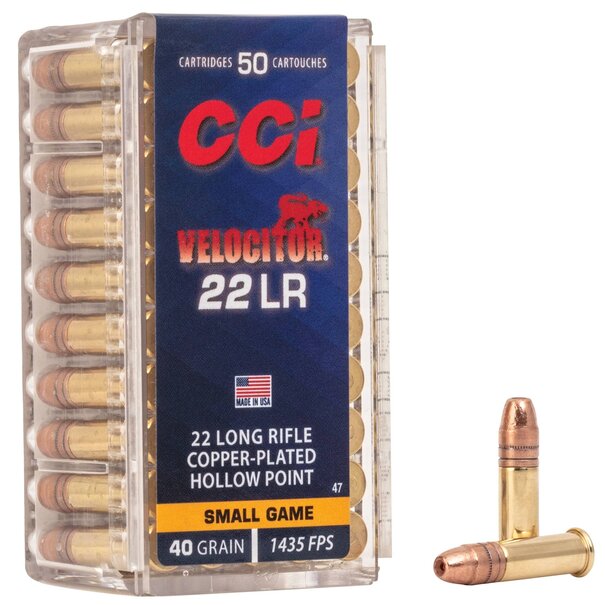 CCI CCI Velocitor 22 LR 40 GR CHP 50 ct