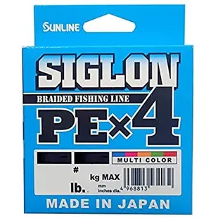 Sunline Siglon PEx4 20lb-165yrd Green Braided Fishing Line