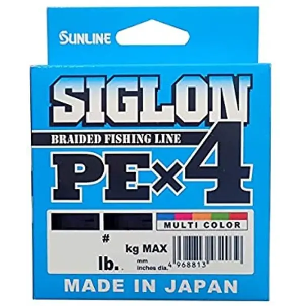 Sunline Sunline Siglon PEx4 10lb-165yrds Green Braided Fishing Line