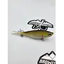 Brown Angling 3" Plastic minnow