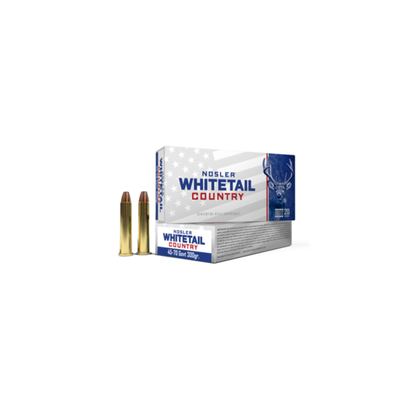 Nosler Nosler Whitetail Country 45-70 Gov't 300 GR Ammo