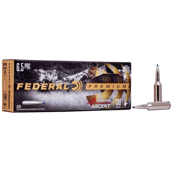 Federal Federal Premium 6.5 PRC 130 Gr Terminal Ascent