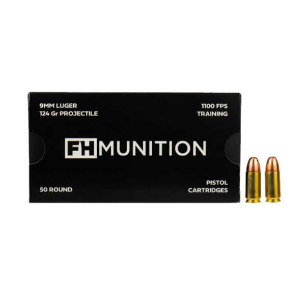 FH MUNITION FH Munition 9mm 124 GR FMJ 50 ct