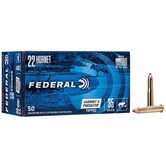 Federal 22 Hornet 35 Gr tipped Varmint 50 Ct