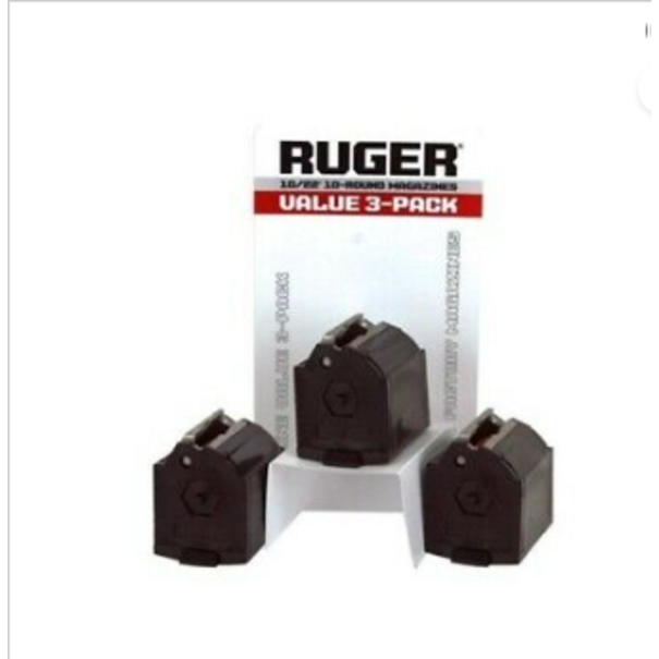 Ruger Ruger BX-1 10/22 Magazine 10 Round 3 Pack