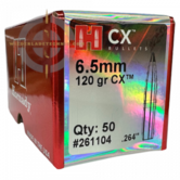 Hornady 6.5 mm 120gr  CX Qty50 #261104