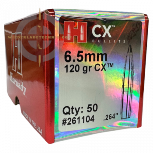 Hornady Hornady 6.6mm 120gr  CX Qty50 #261104