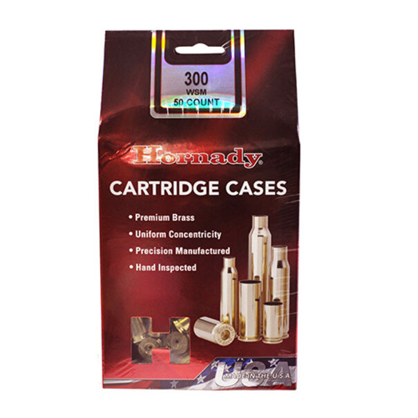 Hornady Hornady 300 WSM Brass 50 Ct