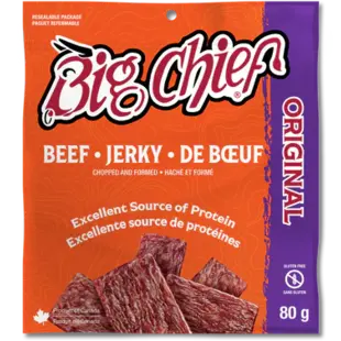 Big Chief Beef Jerky Original 80 G