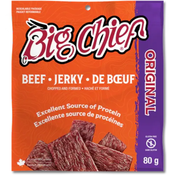 Big Chief Big Chief Beef Jerky Original 80 G