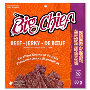 Big Chief Beef Jerky Sweet & Spicy 80 G